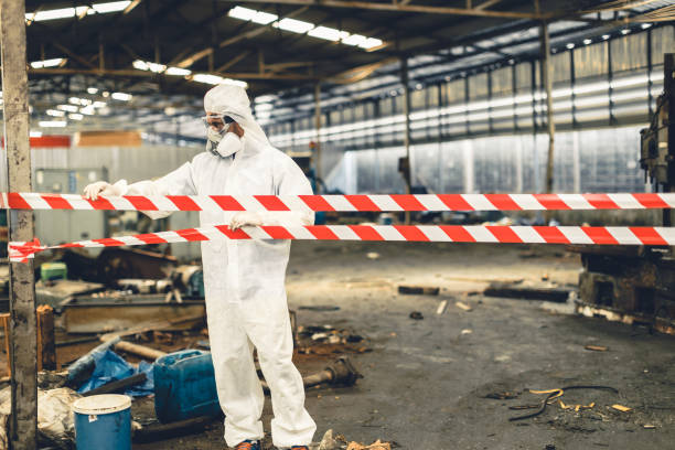 Professional Hoarding Cleanup technician working in Fort Bridger, WY